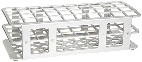 Fold & Snap Tube Rack 21mm 40-Place, White
