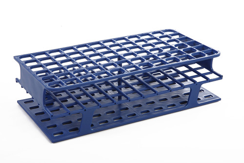 OneRack® Tube Rack Full PP 16mm 72-Place, Blue