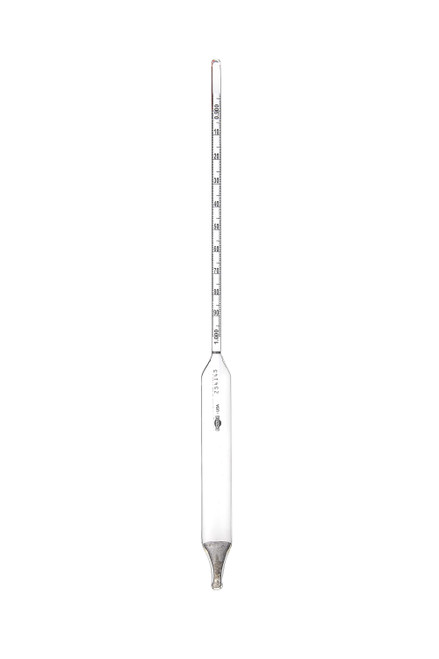 Specific Gravity Hydrometer, 0.900 to 1.000, 0.001 subdivisions, 305 mm