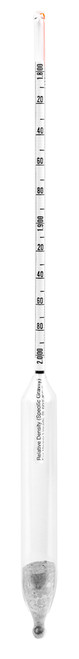 Specific Gravity Hydrometer, 1.800 to 2.020, 0.002 subdivisions, 305 mm