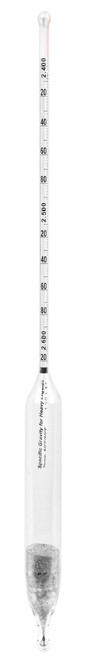Specific Gravity Hydrometer, 2.400 to 2.620, 0.002 subdivisions, 305 mm