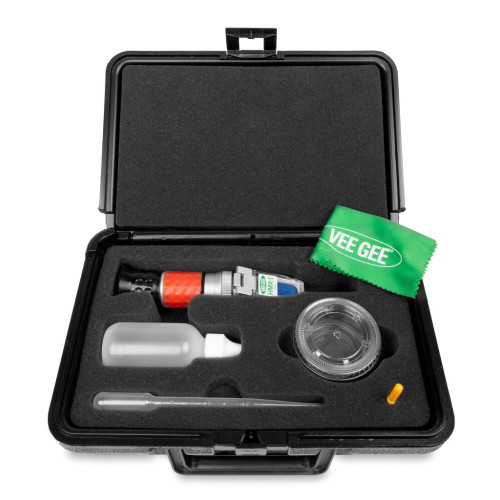 Handheld Refractometer, HMX-1, 58 to 92% Brix / 13-27% Water/ 38-43° Baume, ATC