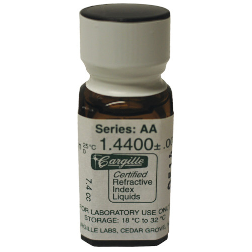 Refractometer Standard, Oil-based, 60.0% Brix 1.4400 nD ± 0.0002 (25.0°C), 7.4 mL/0.25 oz Letter of NIST Traceability Certification.