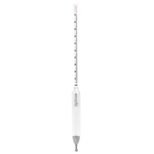 Dual Scale Hydrometer, Specific Gravity/Baume, 1.200 to 1.420, 24 to 42°, 305 mm