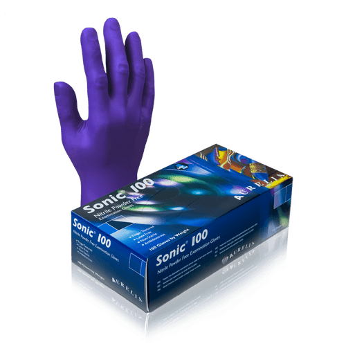 Supermax Aurelia® Sonic100® Nitrile Gloves Large