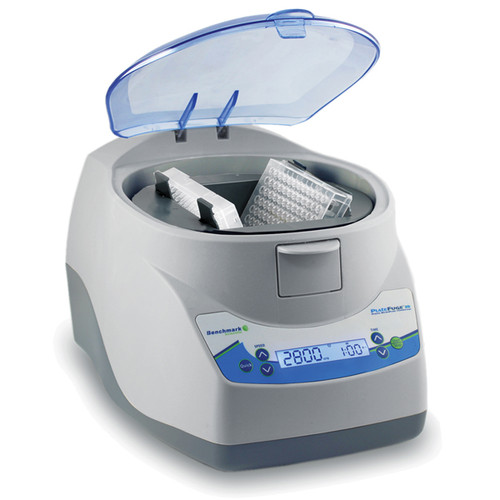 Benchmark Scientific PlateFuge™ 2D Digital MicroPlate MicroCentrifuge | 500–2800 RPM | Cat # C2006