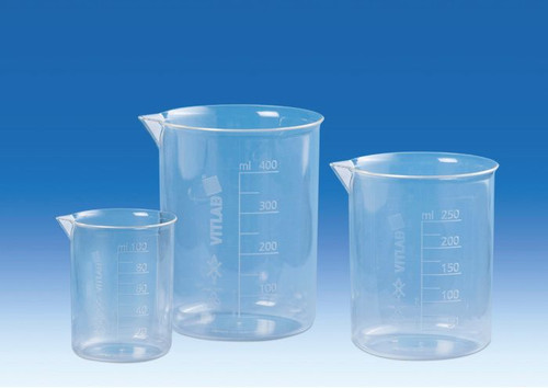 BRAND 61595 Griffin beakers, PMP, molded graduations, 2,000 ml