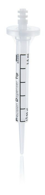 BRAND 705708 PD-Tips II Dispenser Tips, bulk, type encoded, 2.5 ml