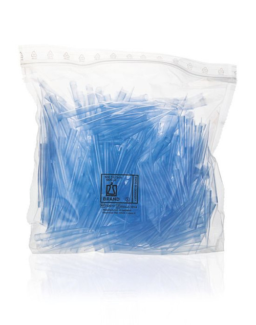 BRAND 732012 Pipette Tips, 50 - 1,000 µl, PP, blue, bulk packed, in bag