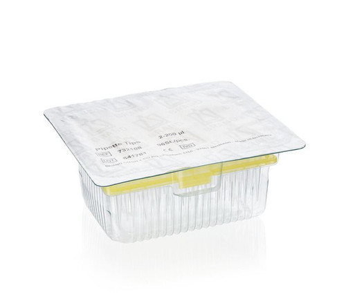 BRAND 732108 Pipette Tips, 2 - 200 µl, PP, colorless, racked, TipRack (refill system)