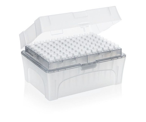 BRAND 732204 Pipette Tips, 0.5 - 20 µl, PP, colorless, racked, TipBox