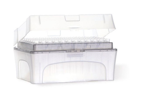 BRAND 732706 Filter Pipette Tips, 1 - 20 µl, PP, filter PE, colorless, racked, TipBox