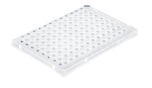 BRAND 781371 PCR plate 96-well, PP, 0.15 ml, Low Profile, transparent