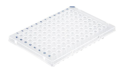 BRAND 781375 PCR plate 96-well, PP, 0.2 ml, standard, transparent