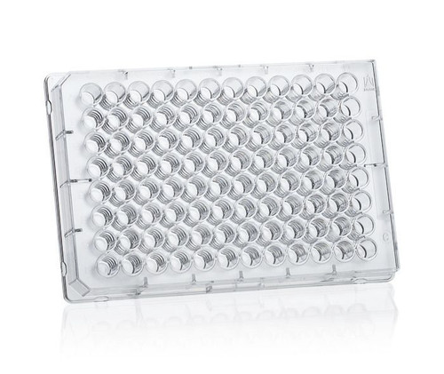 BRAND 781603 BRANDplates 96-Well Microplate, pureGrade, PS, 350 µl, standard, C-bottom