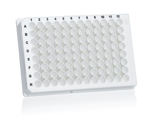 BRAND 781665 BRANDplates 96-Well Microplate, pureGrade S, PS, sterile, 350 µl, standard, F-bottom