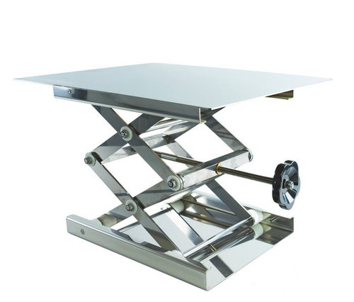BRAND B11190 Lab Support Jack, Stainless steel, 40 x 40 cm