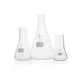 DURAN 217712401 Culture Flask, Erlenmeyer shape, straight neck, 100 mL, Graduated