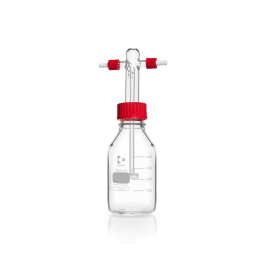 DURAN 257040101 GL 45 Gas Washing Bottle, with filter disc, 500 mL