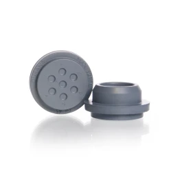 DURAN 292062803 Bromobutyl Rubber Stopper, for GL 45 Laboratory bottle, straight plug, natural rubber, grey, Case of 10