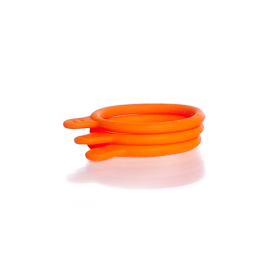 DURAN 292432826 YOUTILITY GL 45 Bottle Tag, orange, Pack of 20