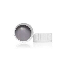 DURAN 891169109 PURE GLS 80 Screw Cap, with PTFE-coated silicone seal, Pack of 5
