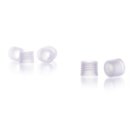 Kimble 73805-15415 Closed Top Screw Thread Cap, Linerless, 15-415 White, Case of 1,000