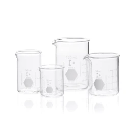 Kimble 14000-1000 KIMAX Griffin Beakers, 1000 mL, Case of 24