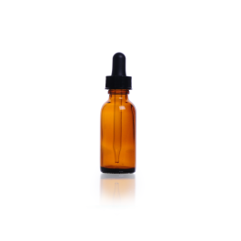 Kimble 15040G-60 Amber Dropper Bottle, With Glass Dropper, 60 mL, Case of 12