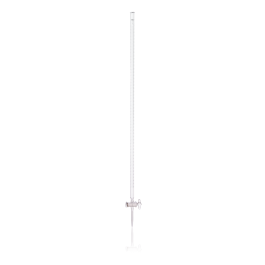 Kimble 17026-50 KIMAX Straight Bore Buret, Class B, with Glass Stopcock, 50 mL