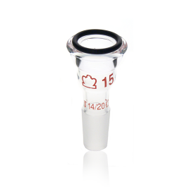 Kimble 211010-2415 O-Ring Vacuum Connector With Standard Taper Joint, 24/40