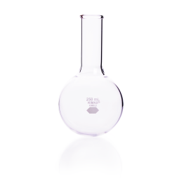 Kimble 25200-250 KIMAX Round Bottom Flask, 250 mL, Case of 12