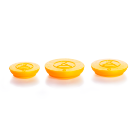 Kimble 28150R-6 Snap Cap, Size 6, Case of 6