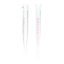 Kimble 288251-0000 KONTES Distillation Receiver Graduated Tube, 12 mL w/o Hooks