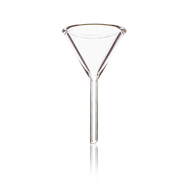 Kimble 28950-100 KIMAX Short Stem Funnel, 225 mL, Case of 24