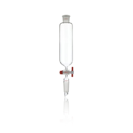 Kimble 633030-0250 Ungraduated Jointed Addition Funnel With Hex Head Stopper, 250 mL