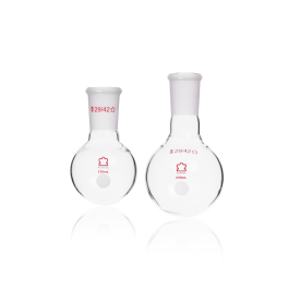 Kimble 601000-0229 KONTES Single Neck Heavy Wall Round Bottom Flask, 29/42, 100 mL