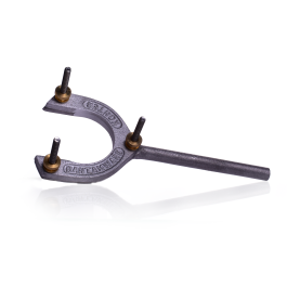 Kimble 296200-0000 Reaction Flask Clamp, Alumninum, Fits Ground Flange ID: 2"