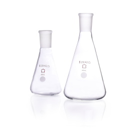 Kimble 617000-0729 KONTES Jointed Narrow Mouth Erlenmeyer Flask, 29/42, 1000 mL