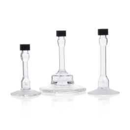Kimble 297050-0003 KONTES Micro Volumetric Flask, Class A, Threaded, 3 mL