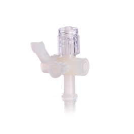 Kimble 420163-4503 Three-Way Stopcock Valve, Case of 10