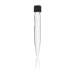 Kimble 45200-10 Heavy-Duty Graduated Centrifuge Tube, 10mL, Case of 12