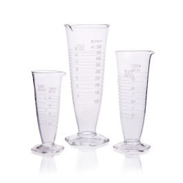 Kimble 60345-40 KIMAX Pharmaceutical Graduated Cylinder, Class A, TD, conical shaped, with Double Scale, 15 mL, Case