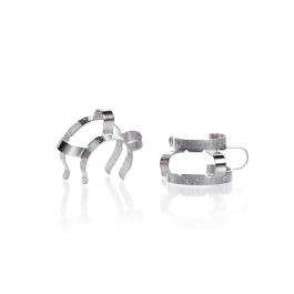 Kimble 675320-0019 Nickel-Plated Standard Taper Joint Clamp, for joints 19/38, 19/22, Case of 6