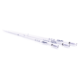 Kimble 72106-22 Sterile Disposable Glass Milk or Bacteriological Plugged Pipette, 2.2 mL, Case of 500