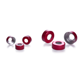 Kimble N73822A-20 Open-Top Aluminum Seal, 20 mm, Natural, Case of 1,000