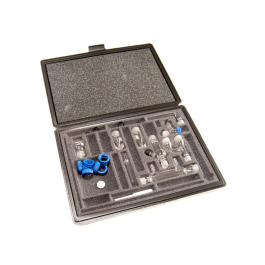 Kimble 746220-0000 KONTES Threaded Basic 14/10 Kit in a Rugged Polyethylene Storage Case