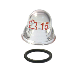 Kimble 851810-0015 O-Ring Glass Connector Cap, For Use With 216040 HI-VAC Manifold