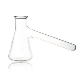 Kimble 881750-0414 Nephelo Culture Flask, 250 mL, with side arm Ø14 mm