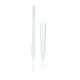 Kimble 885450-0021 KONTES DUALL Tissue Grinder, with glass pestle and tube, Size 21, 3 mL